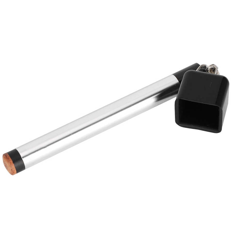 Billiard Tip Tool 2 in 1 Pocket Pool Snooker Chalk Pricker Tip Prep Tool Table Handle