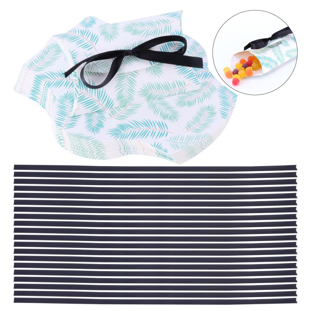 20 Sets Printed Adorable Lovely Boxes Box Party Supplies Wrapping Case