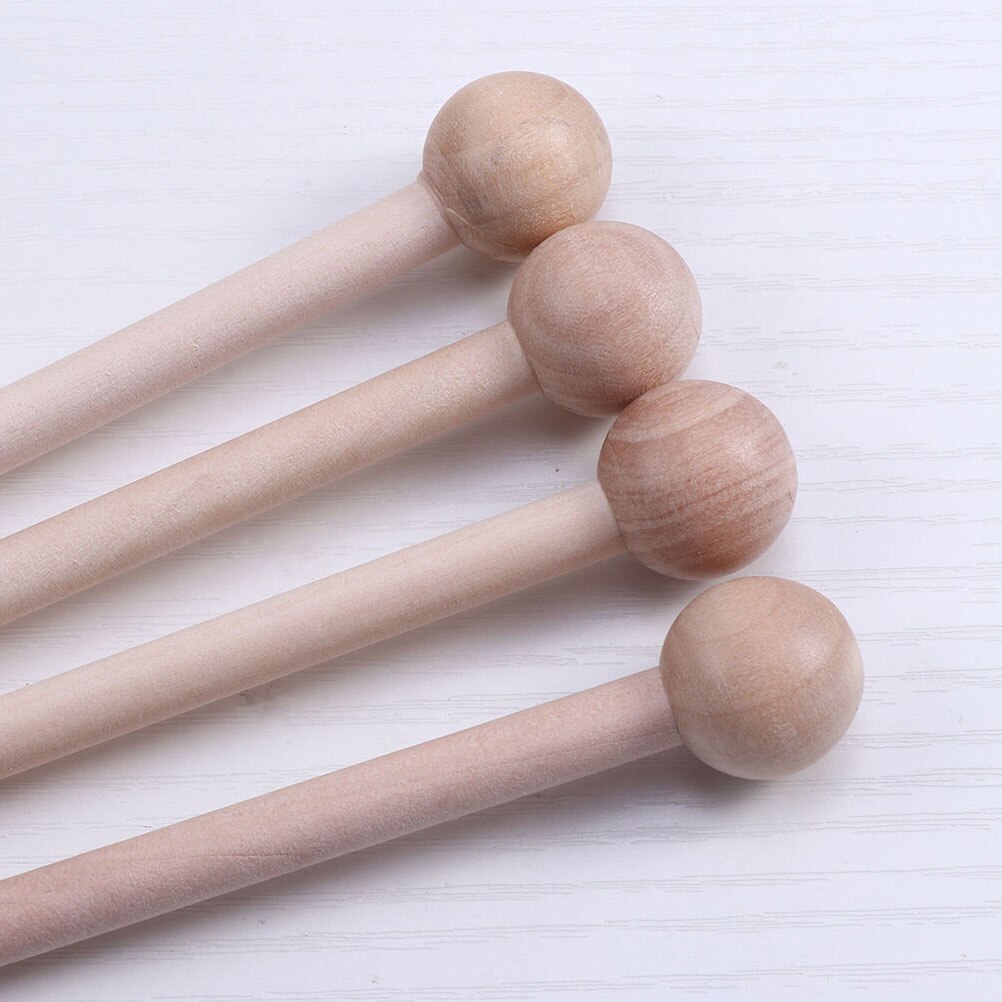 Maillets musicaux, 6 pièces, bâtons à Percussion, marteau pour accessoires d'instruments de musique