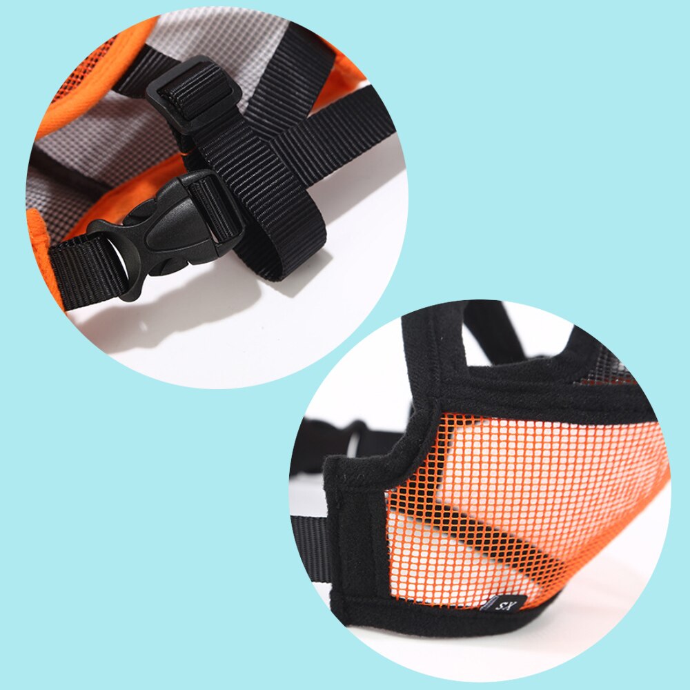 Huisdier Masker Hond Muilkorf Draagbare Korte Snuit Honden Leash Harness 1 Pc Voor Anti Stop Barking Ademend Mesh Huisdier Snuiten