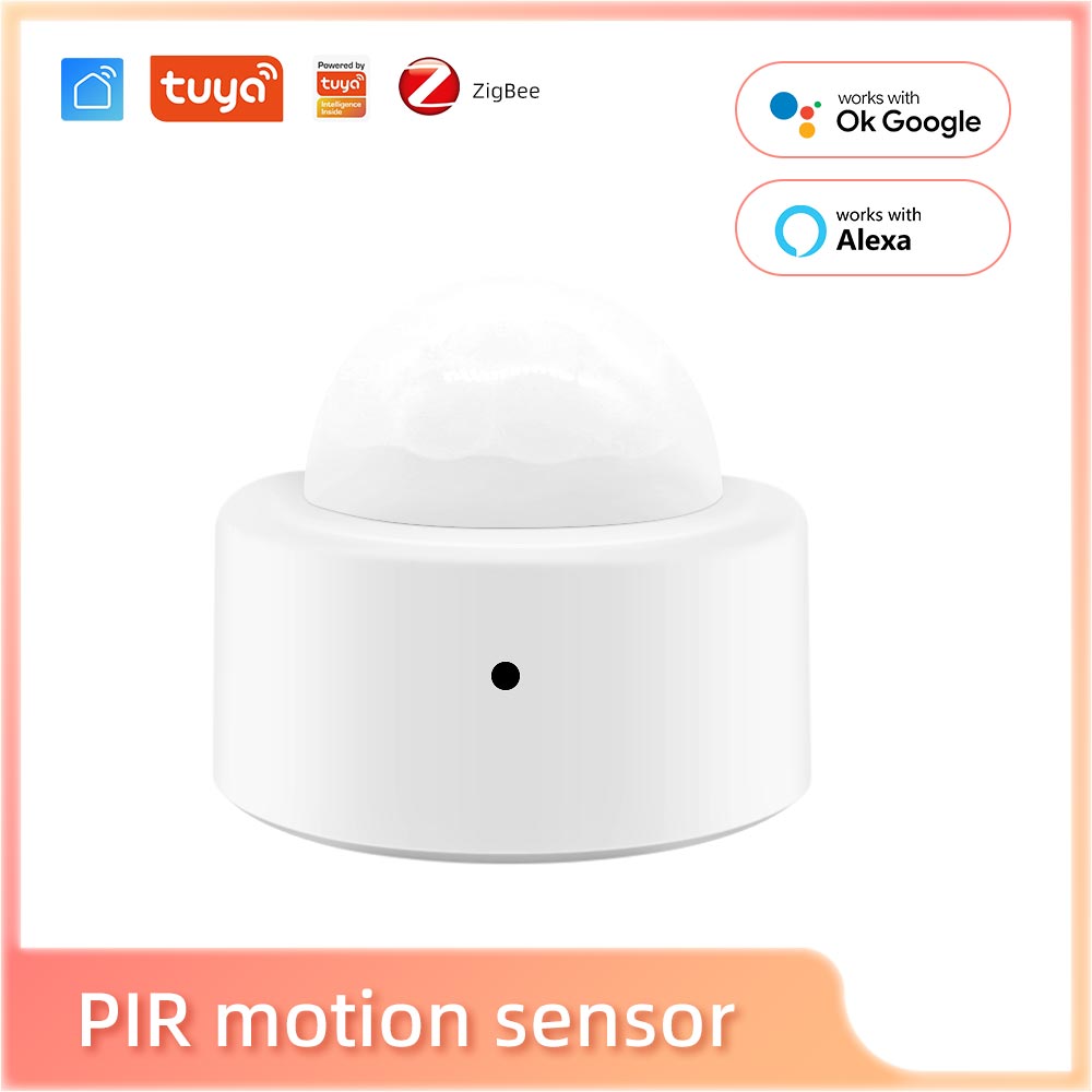 Tuya Zigbee 3.0 Smart Human Body Sensor Mini PIR Motion Sensor Wireless Body Movement APP Push APP Smart Life Gateway Required