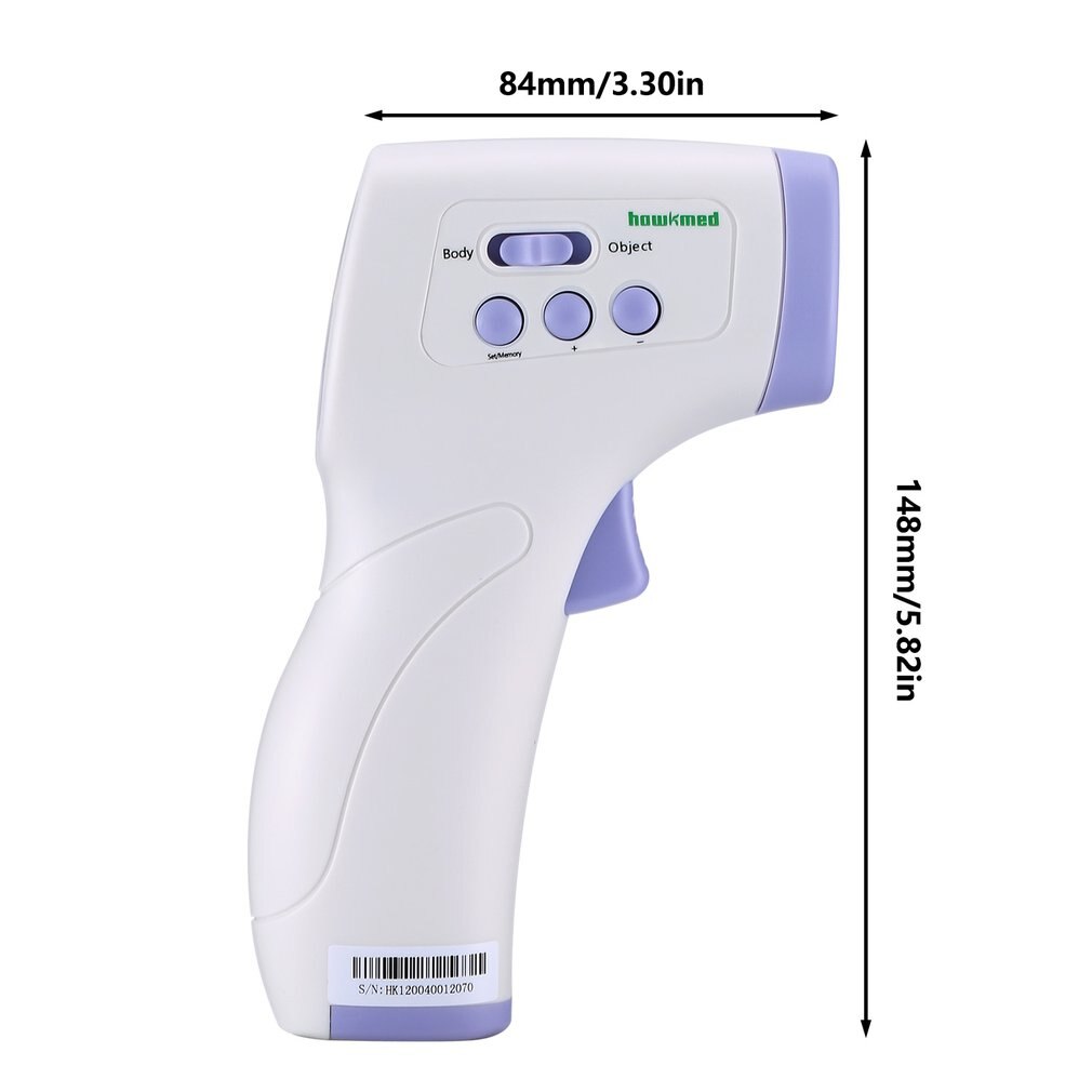 Digital Infrared Forehead Thermometer Non-contact ... – Grandado