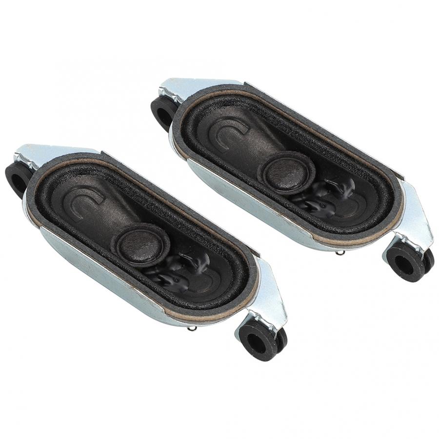 2Pcs 4ohm 5W Bass TV Speaker LCD TV Television Speaker Loudspeaker with Deep Bass Effect for Home Use 450Hz-20KH