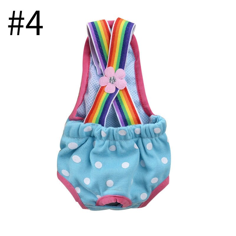 Short de chien hygiénique de | Joli Short pour chien, pantalon court pour chien physiologique, sous-vêtements confortables, pantalon pour chiot féminin pour animaux de compagnie: Style 4 / XL