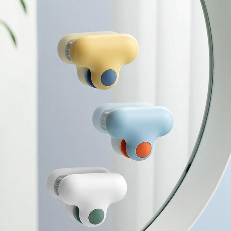 Bathroom Mirror Cleaning Brush Glass Scratch Glass Artifact Small T Mirror Wiper Wipe Wall Suction Glass Cleaner Home Cleaning