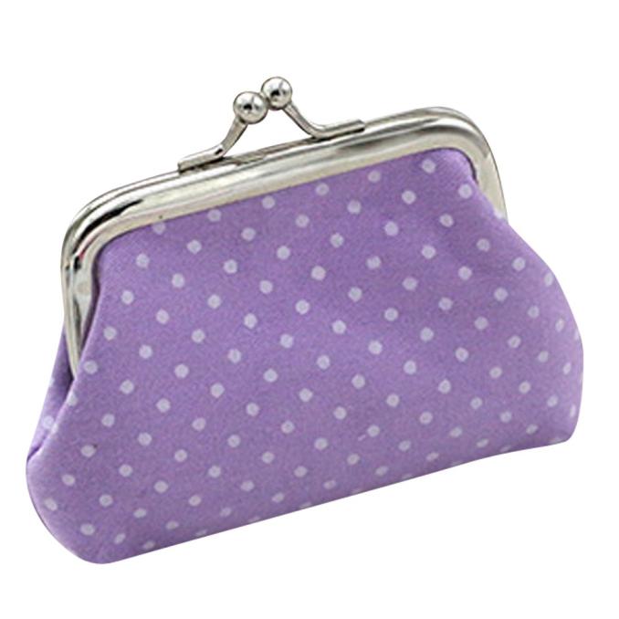 Aelicy Girl Wallet Coin Purse Cheap Women Bags Small Pouch Wallet Holder purse vintage retro Clutch Handbag Bag Bolsos Mujer: Purple