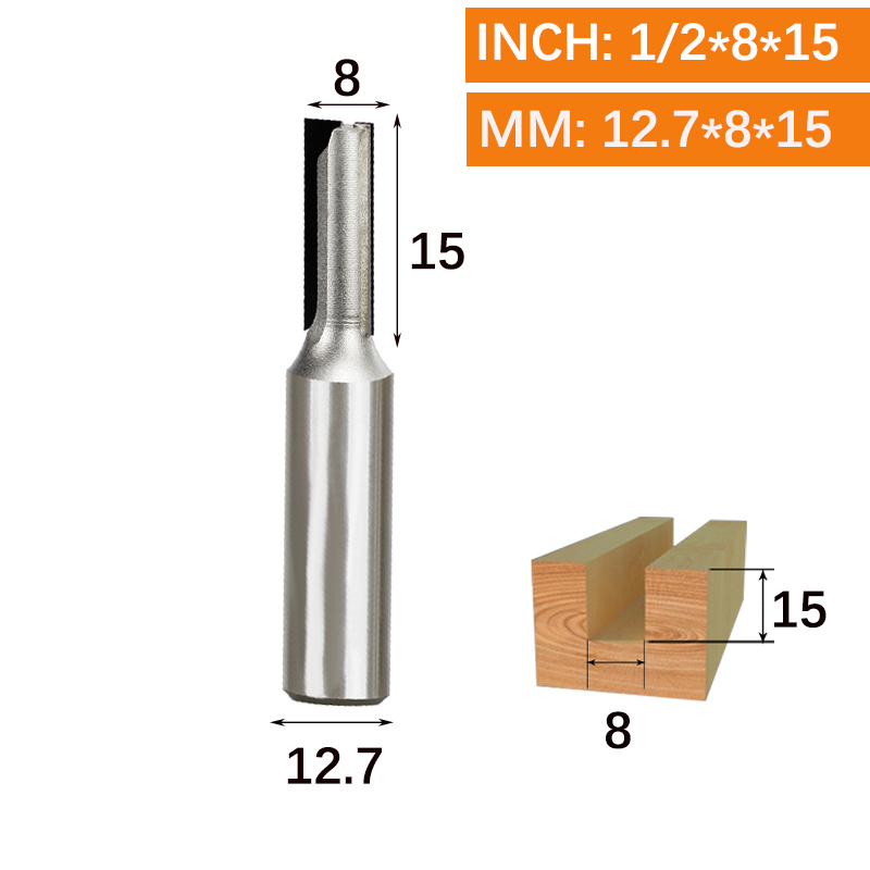 Vsharp PCD prosty frez diamentowy dwustronny prosty frez robić płyty melaminowej HPL płyta krzemianowo-wapniowa MDF: 33mm
