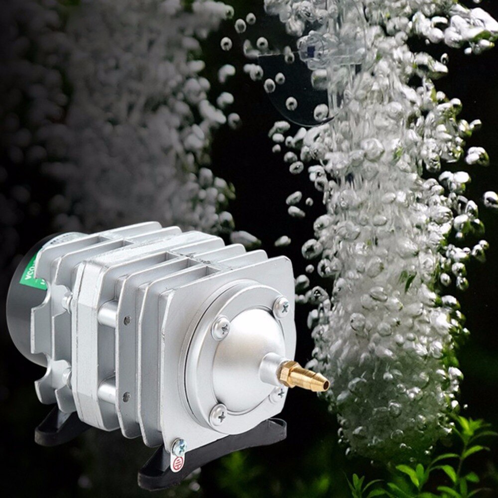 45L/min 25W Electromagnetic Air Compressor Aquarium Fish Tank Oxygen Pond Air Pump Aerator