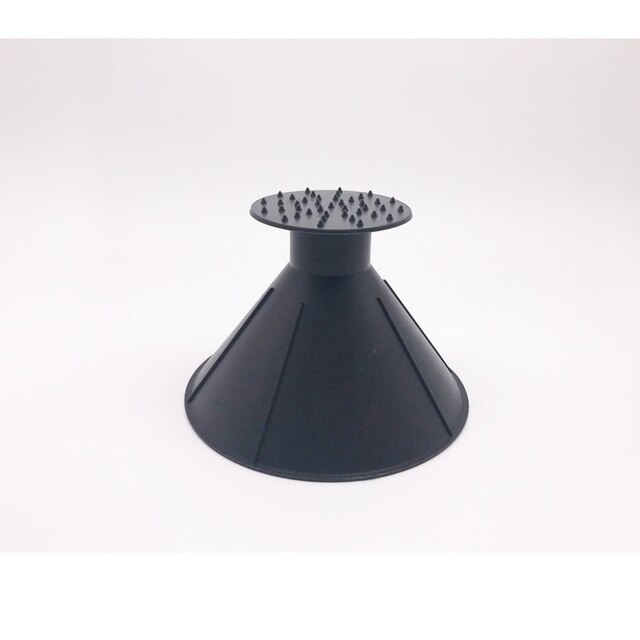 Eliminador de nieve mágica para coche, raspador de hielo para ventana, parabrisas, embudo de aceite, pala, ventana, cono de hielo: Black