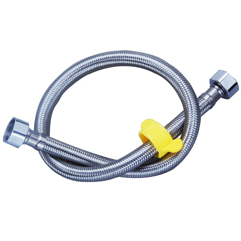 Edelstahl Metall Geflochtene Heißer und Kalten Wasserhahn Einlass Schlauch Hochdruck Verbindung Rohr Geflochtene Schlauch für Wc Wasser Heizung: 30cm