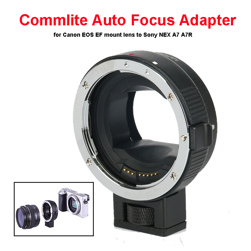 Autofocus Adapter Voor Canon Eos Ef Lens Sony Nex A7 A7R