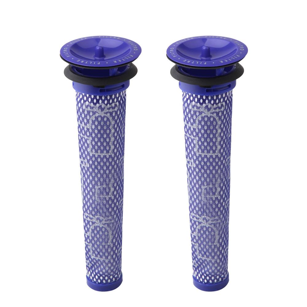 8 Pack Pre-Filters and 2 Pack HEPA Post-Filters Replacements Compatible Dyson V8 and V7 Cordless Vacuum Cleaners