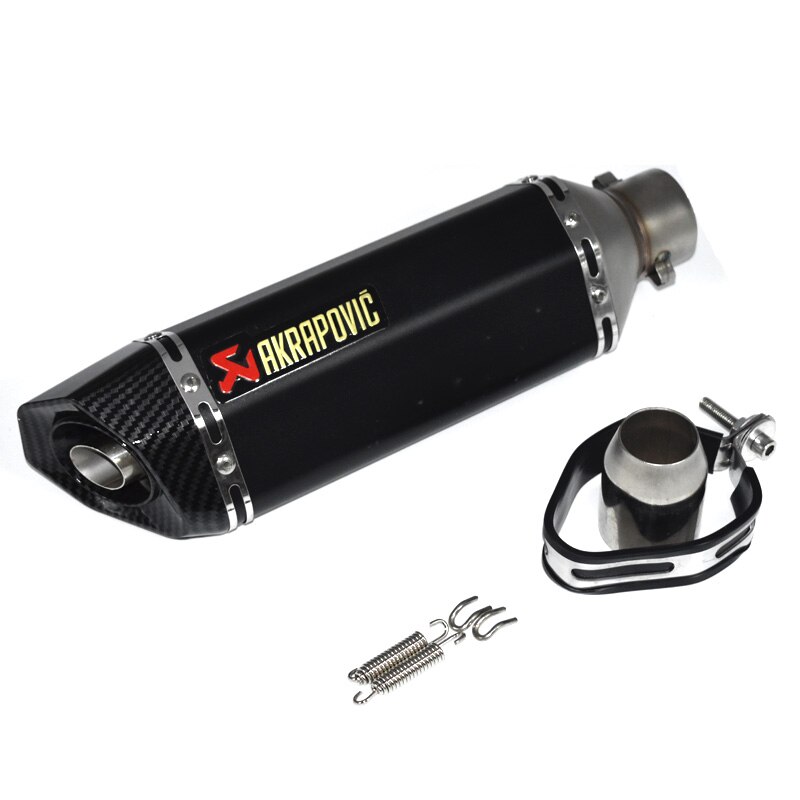 Universele voor akrapovic moto rcycle uitlaat escape moto met db killer Uitlaat Systemen voor honda benelli msx125 nmax EP01: stickers 1