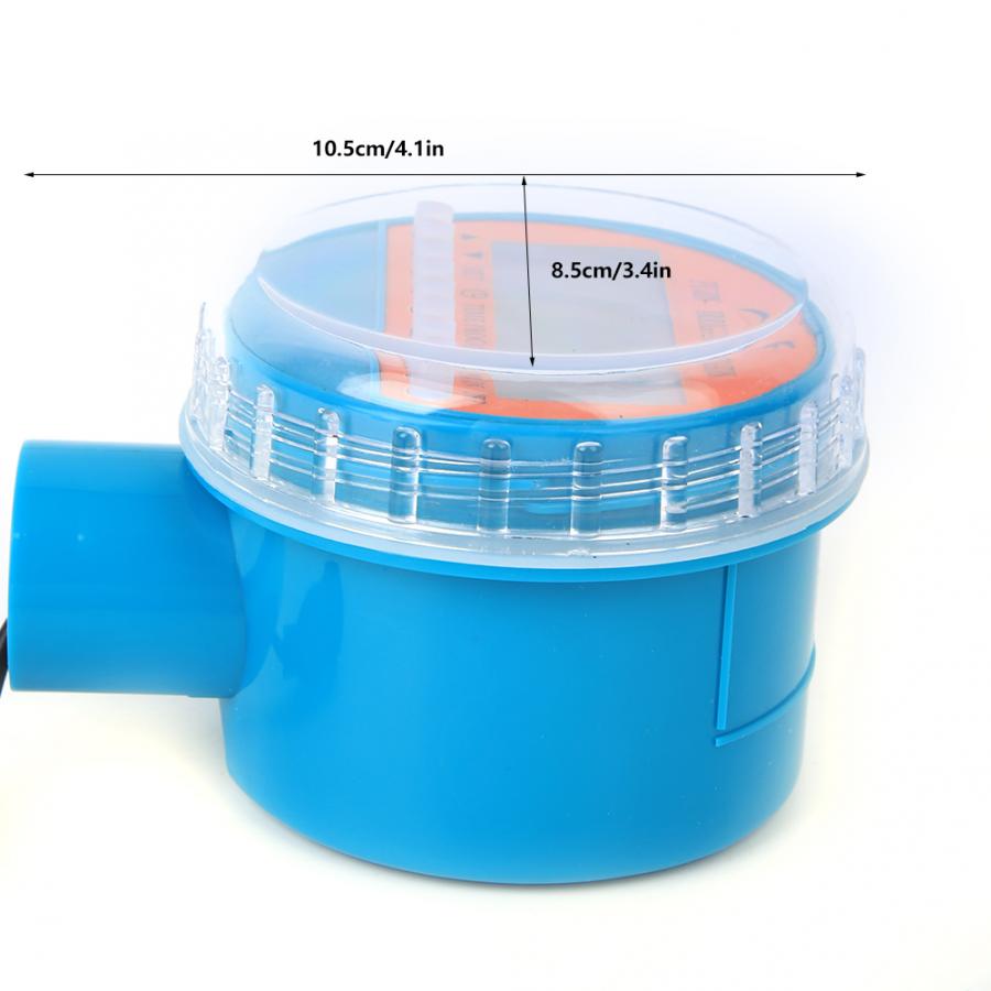 Irrigator Waterproof Garden Irrigation Controller Automatic Water Timer Watering Control with Pulse Solenoid Valve