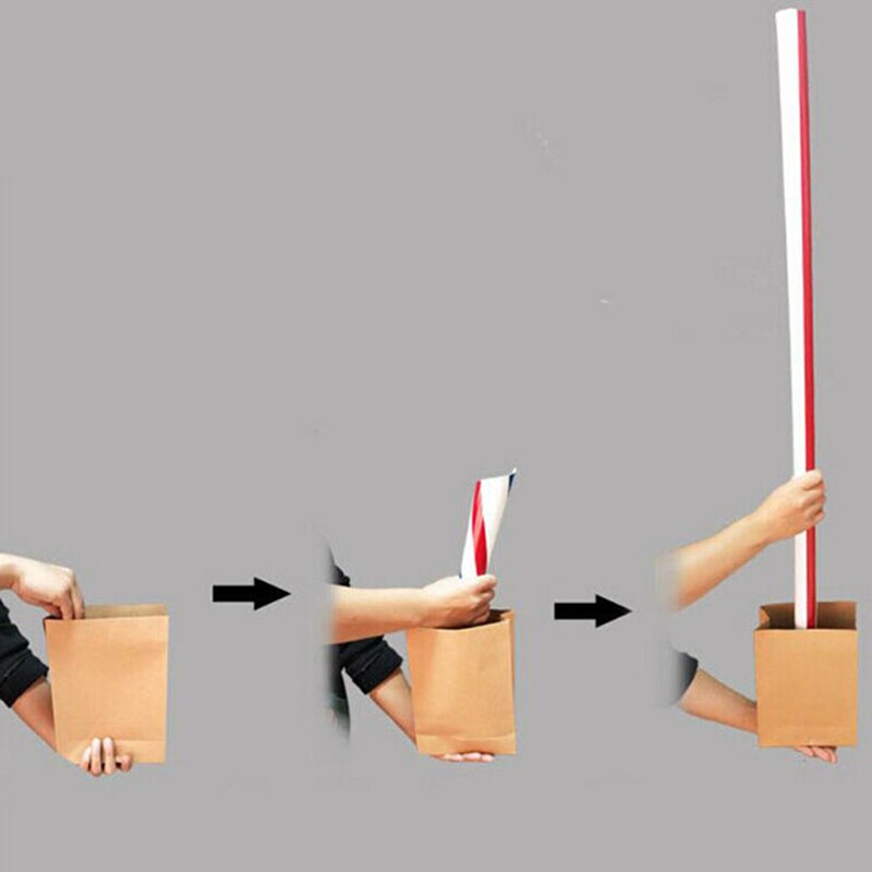 Apparendo Grande di Paglia Dal Sacchetto Vuoto chiudere su Magia Della Fase Puntelli Giocattoli