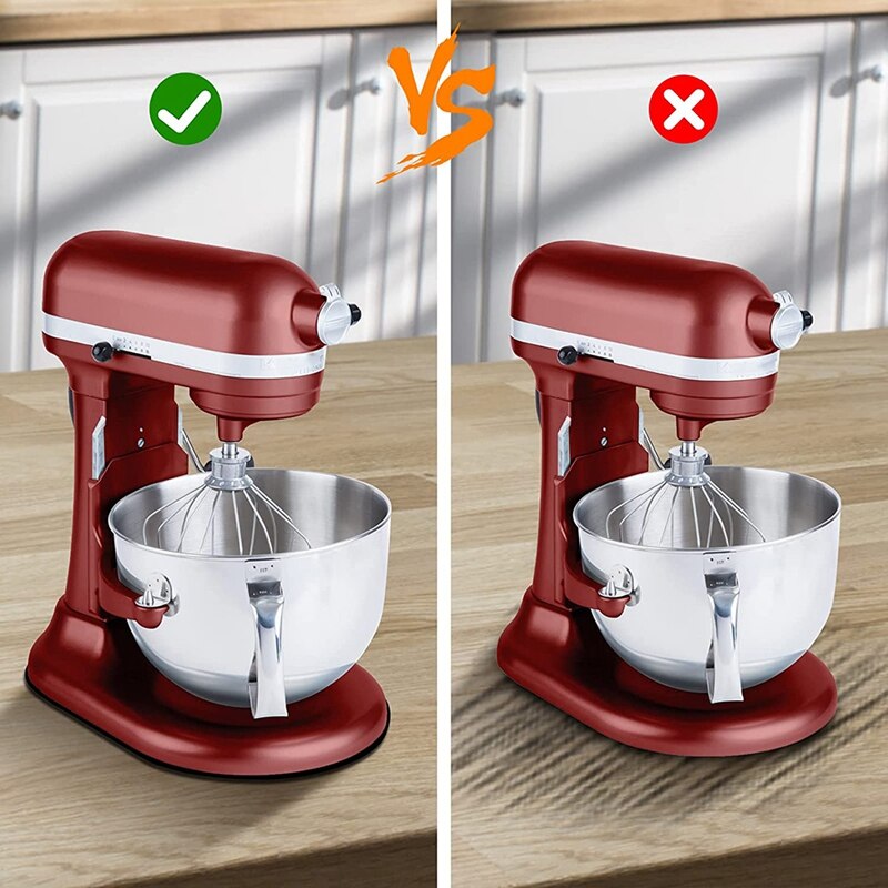 Maty przesuwne mikser na stojaku, urządzenie kuchenne maty ślizgowe mikser robić Kitchenaid 4.5-5 Qt mikser na stojaku z głowicą uchylną (3 sztuki)