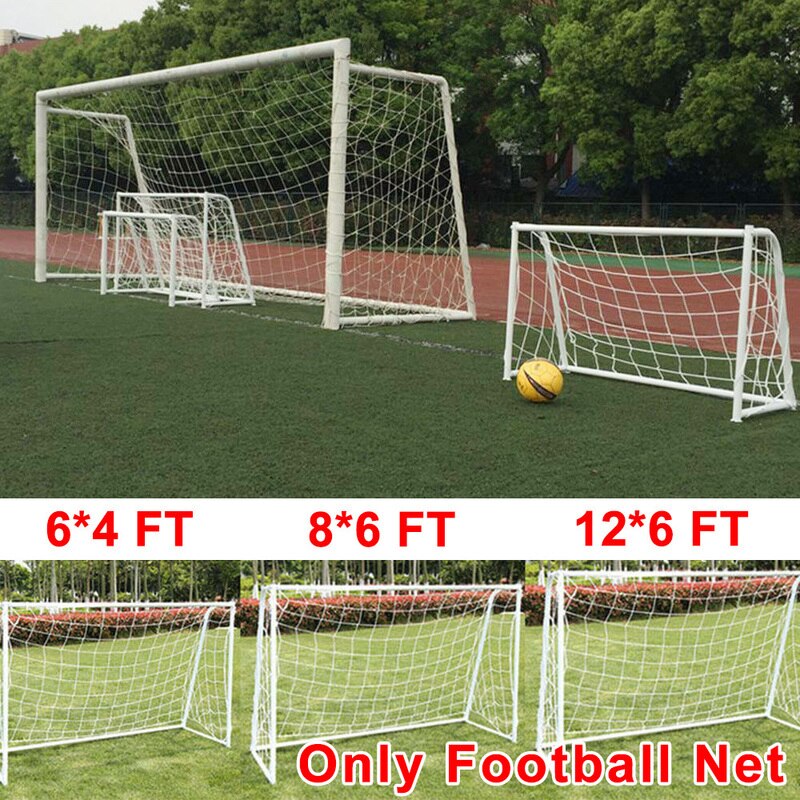 Full Size Voetbal Netto Voor Voetbal Doel Post Junior Sport Training Netten Outdoor Team Sport Games Voetbal Accessoires