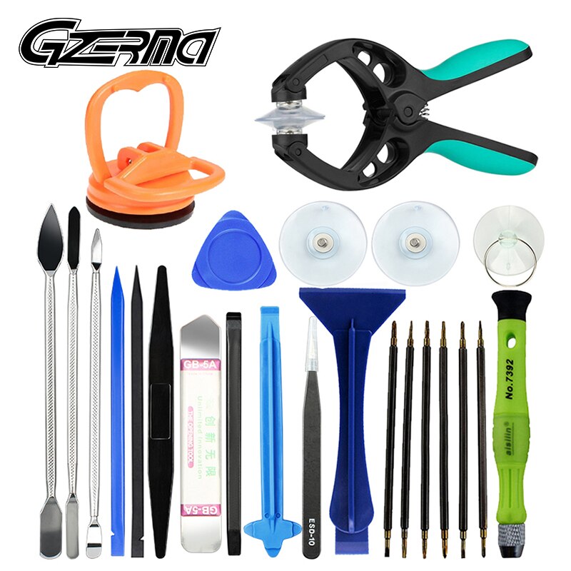 24 In 1 Professionele Telefoon Opening Demontage Kit Met Schroevendraaier Repair Tools Set Voor Samsung S7 S6 Reparatie Huawei zenfone