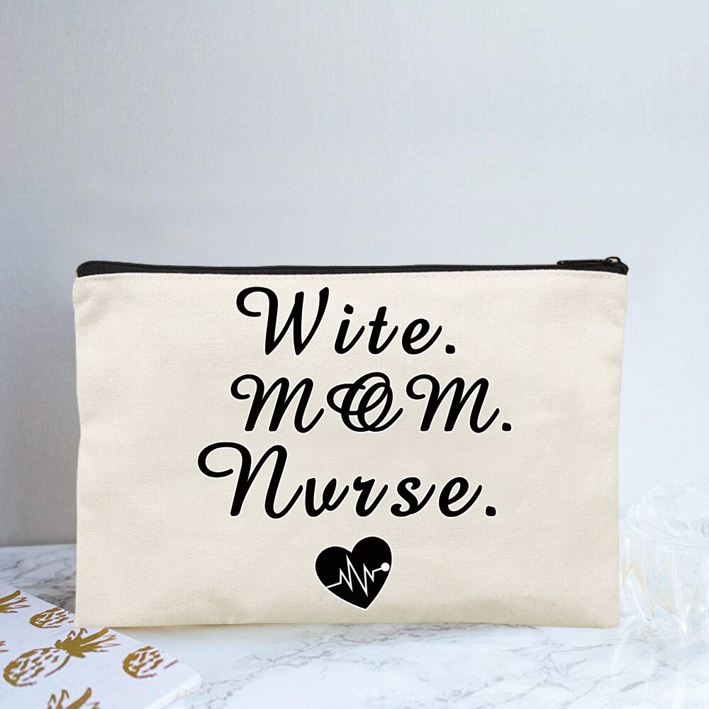 Torby kosmetyczne kobieta kosmetyczka plaża pielęgniarka serii organizator podróży Case makijaż Bagi Party Bagd prezent ślubny Lady makijaż przypadki: Nurse 012
