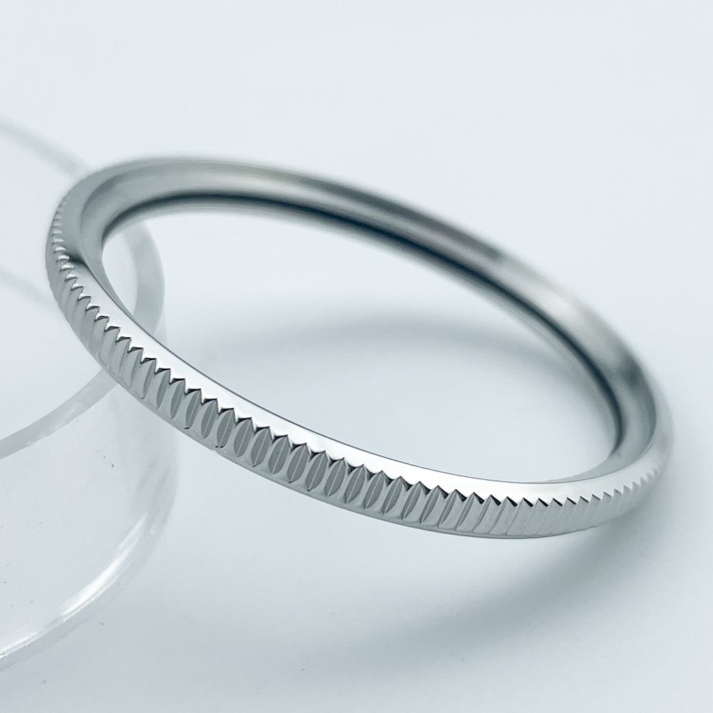 Slim SKX unidirectionele bezel-upgrade: dun 316L roestvrij staal Verbeter uw SKX007-horloge met 120 klikken