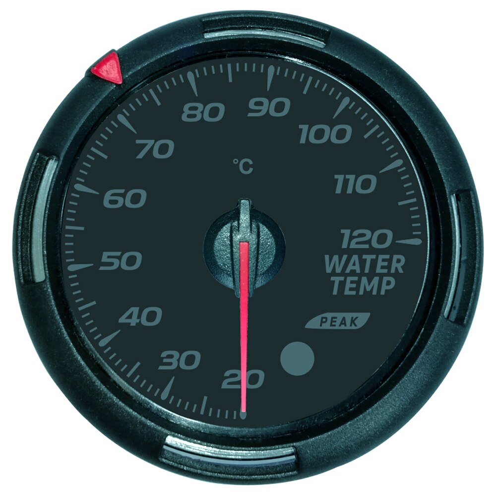 Medidor de presión Turbo para coche, tacómetro de 60mm, temperatura del agua, presión de aceite, Rpm, 64 colores: water temp gauge