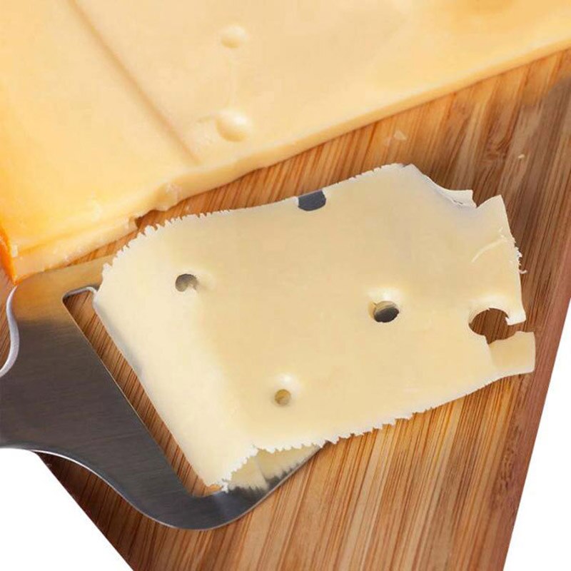 in Acciaio Inox Formaggio Affettatrice Taglierina di Formaggio Pialla lama Palmare Pala lama facile Veloce Torta Della Pizza taglierina per La Cucina Nuovo Strumento di