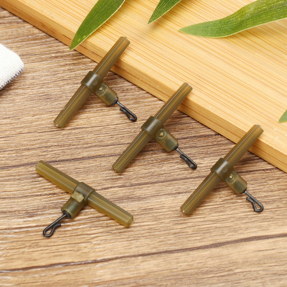 Dobladillo lateral de 15 piezas con eslabones giratorios o 10 piezas, dobladillo lateral con manguitos antienredos QC o 30 piezas, accesorios de pesca de carpa