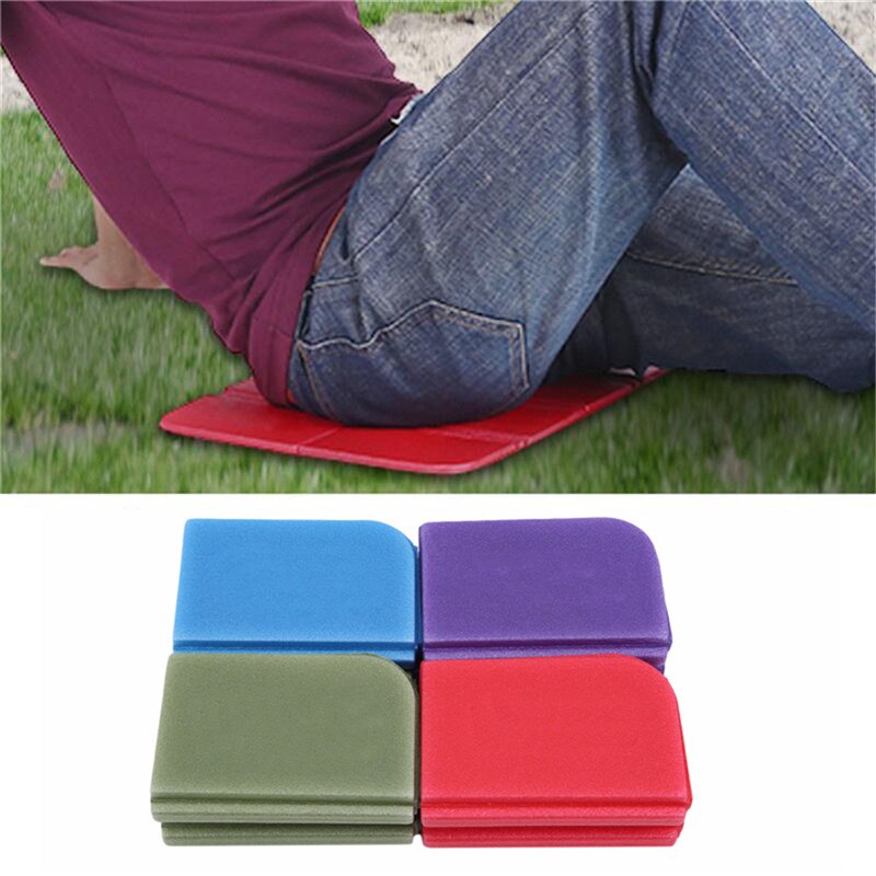 Waterproof Soft Double Camping Hiking Picnic Portable Cushion Folding Outdoor Seat Pad Camping Moisture-Proof Mattress Pad