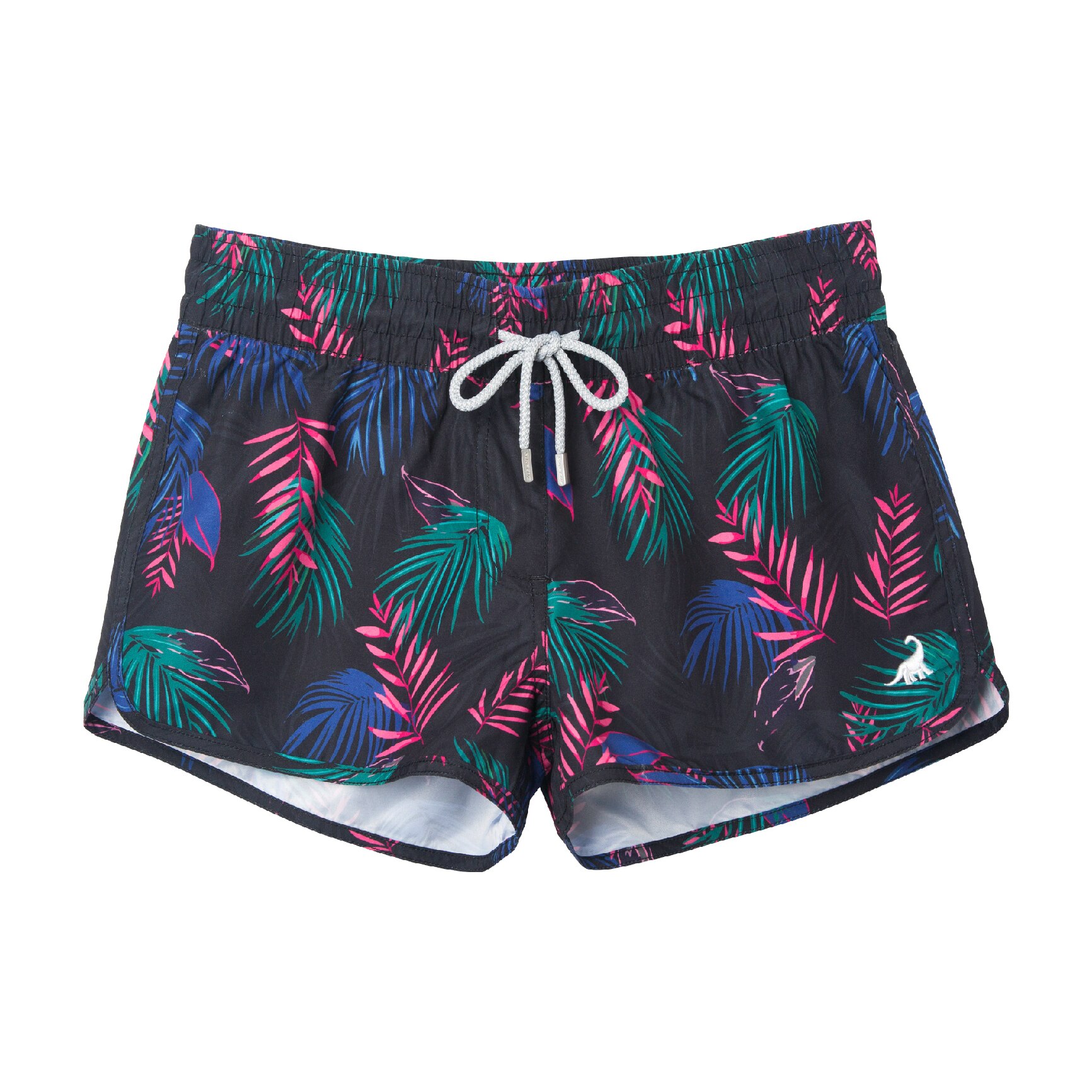 Surfcuz Vrouwen Board Shorts Quick Dry Trekkoord Surfen Sport Shorts Beachwear Leaf Print Zomer Zwemmen Shorts Met Zakken: Xl