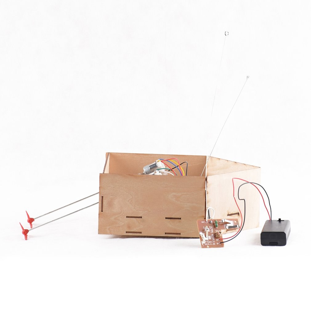 Diy Remote Control Boat No. 96 With Remote Control Scientific Educational Toys Diy Assembled Materials Package