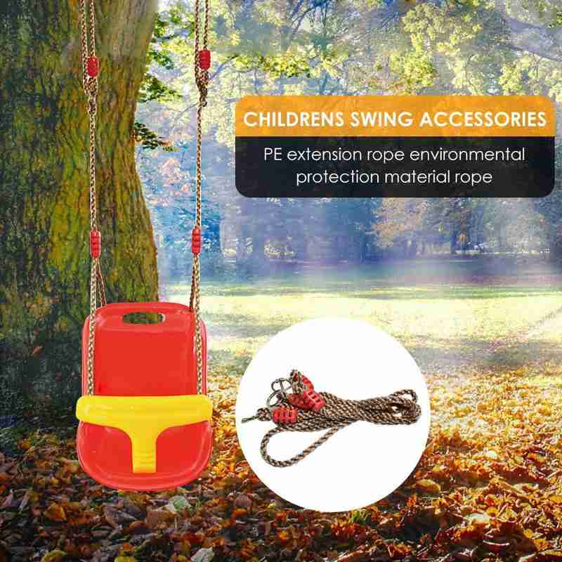1/2 PCS Tree Swing Rope Heavy Duty Extension Outdoor Play Toys Climbing Hanging Straps Swing Hangers Swing Rope for Outdoor