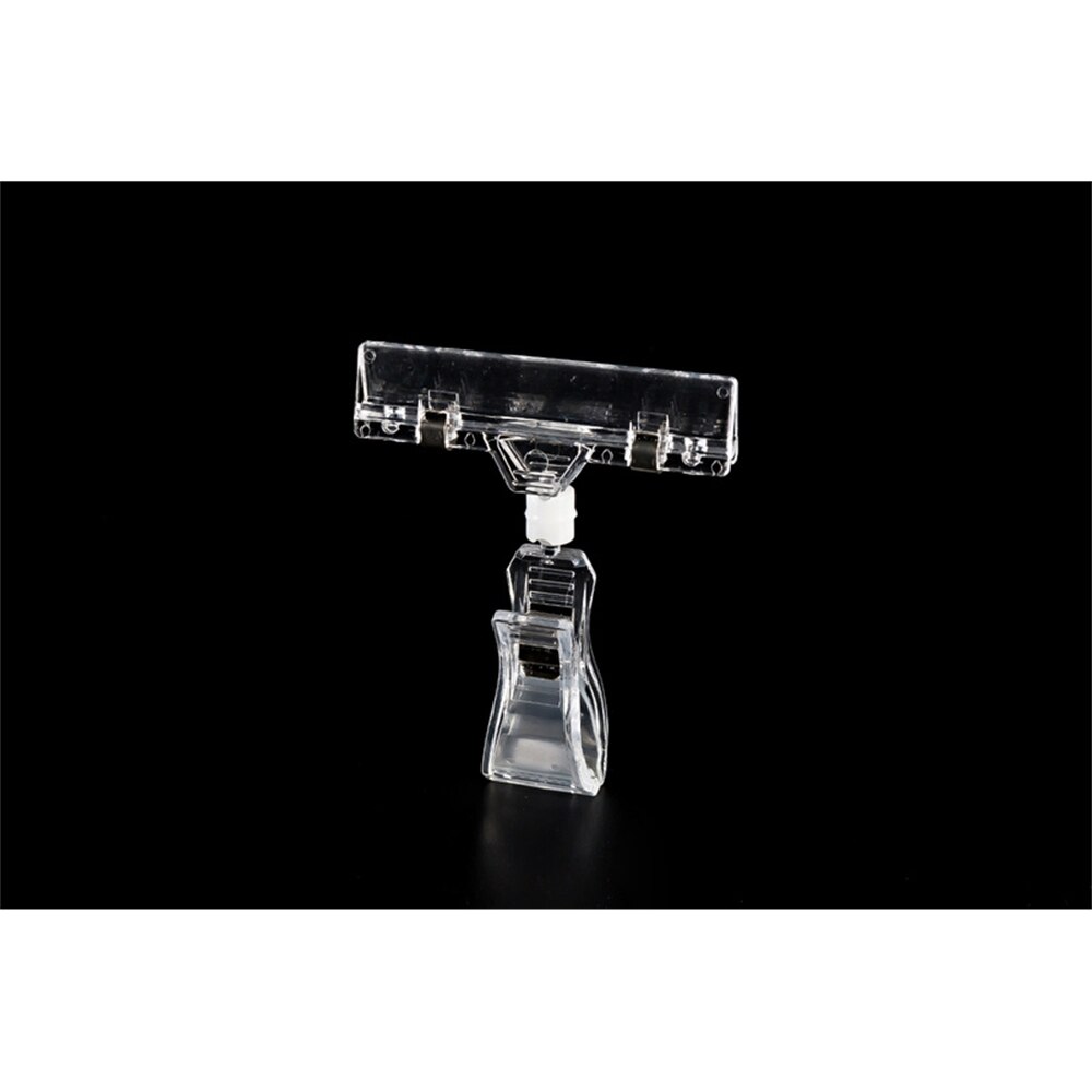 Shelf Channel Pricing Display Clip Price Talker Sign Holder Clips
