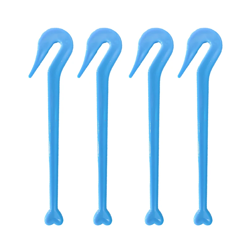Nuevas herramientas para quitar bandas de goma para el cabello, cortador de goma para no daña la cabeza de salón, cuchillo para cortar, accesorios de estilismo, colores mezclados: Verde