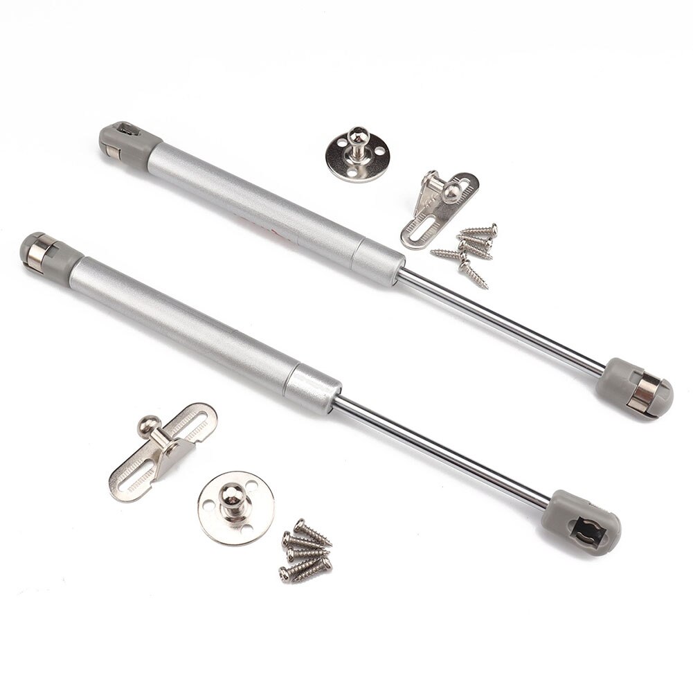 4 stk 100n 22.5lb soft close rv dele gasfjeder lift støtte stang møbel stiver stang universal hængsel stål beslag front kaleche
