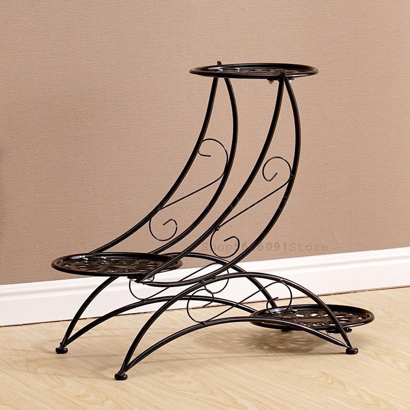 Europäischen multi-schicht beltless schmiedeeisen blume Regal Gestell Montage ecke wohnzimmer balkon einfache garten Bonsai rahmen: VIP 12