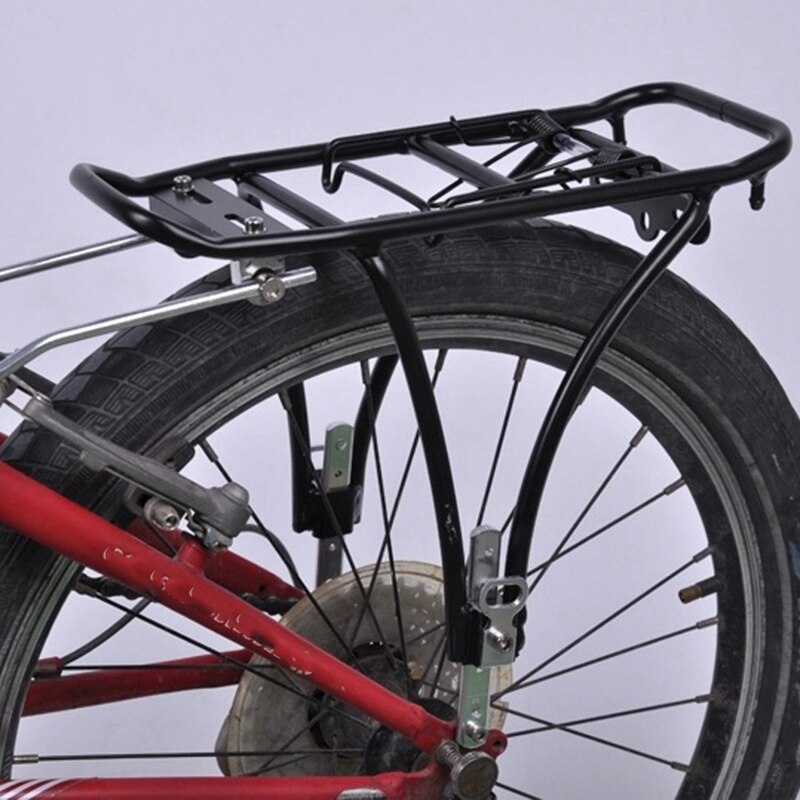 Estante trasero para bicicleta de 20 pulgadas, para Dahon OYAMA, estante gigante de aleación trasera de aluminio, estante trasero plegable para bicicleta
