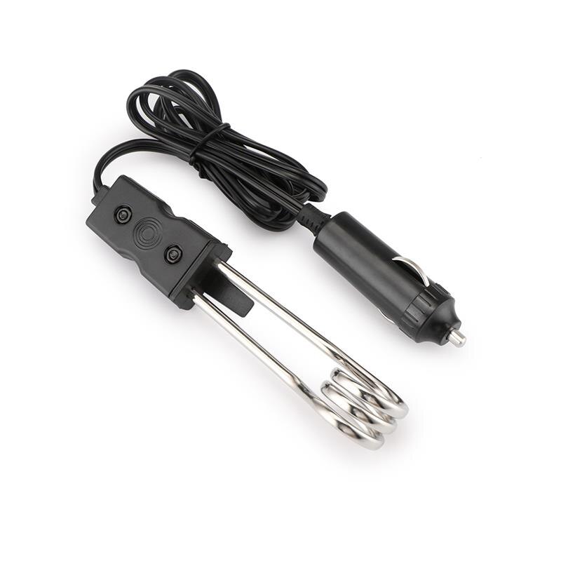 Calentador de bebidas portátil de 12V para coche, seguro, 12V, calentador de inmersión para coche, té y café líquido de inmersión para calentador de agua,