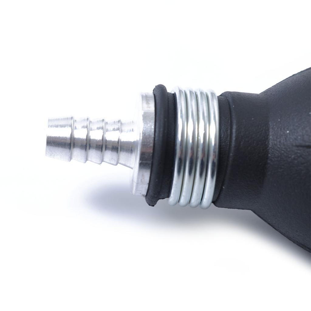 Käsi polttoainepumppu linja 6mm/8mm/10mm/12mm kumi alumiini manuaalinen bensiini polttoaineletku pumppu primer polttimo petcock polttoaine auton perämoottorille