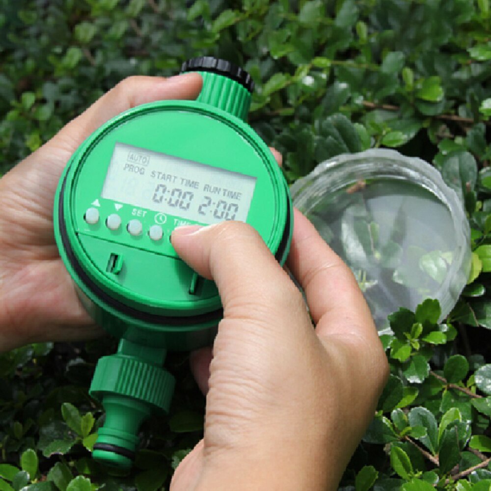 Automatisk bevattningskontroll lcd-bevattningstimer slang kran timer programmerbar trädgårdsbevattningstimer trädgårdsbevattningsverktyg