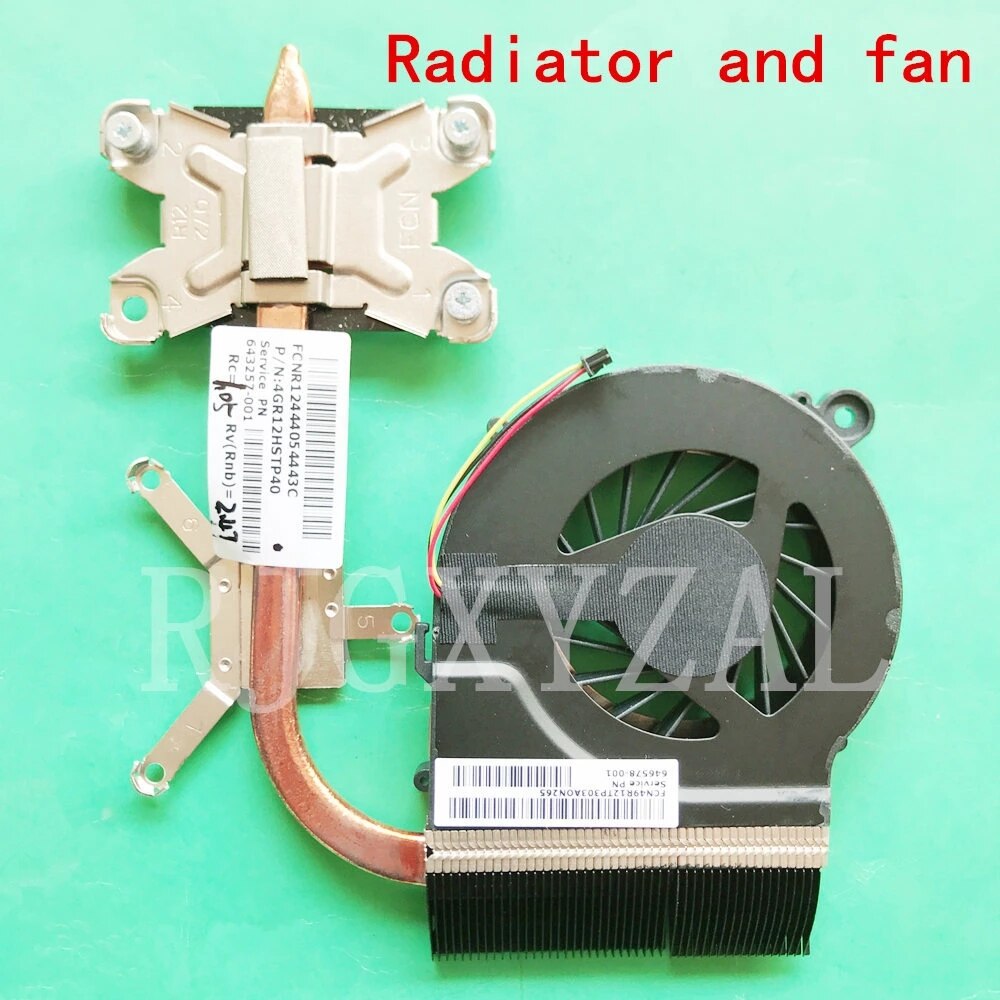 Hp Radiator notebook CPU fan heatsink radiator koperen buis mo... – Grandado
