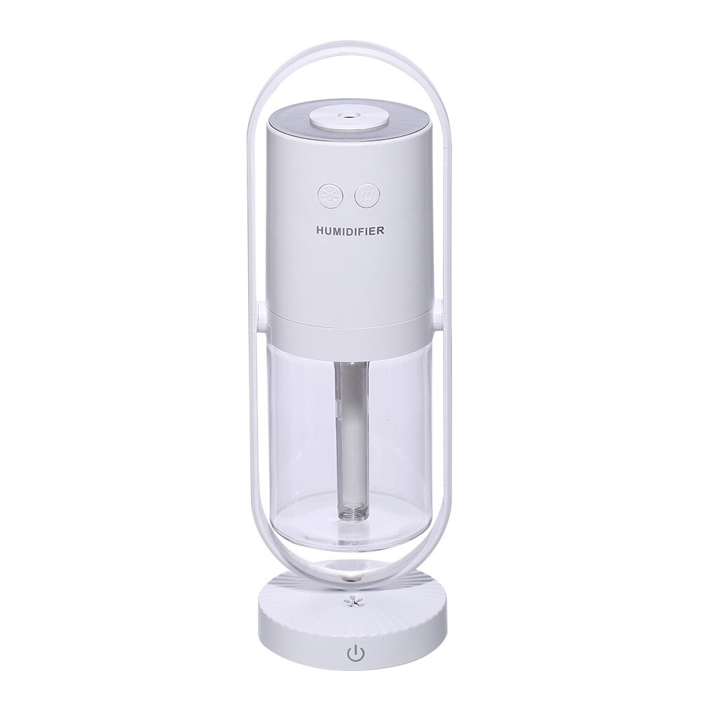 Eléctrico inteligente humidificador difusor de la fragancia de iones negativos purificar el aire de Spray de colores saborizante de medio ambiente: Blanco