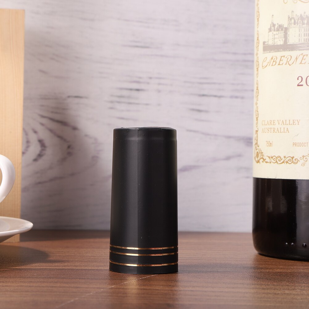 Capsules thermorétractables pour bouteille de vin rouge, 50 pièces, Film d&#39;emballage hermétique pour boissons alcoolisées