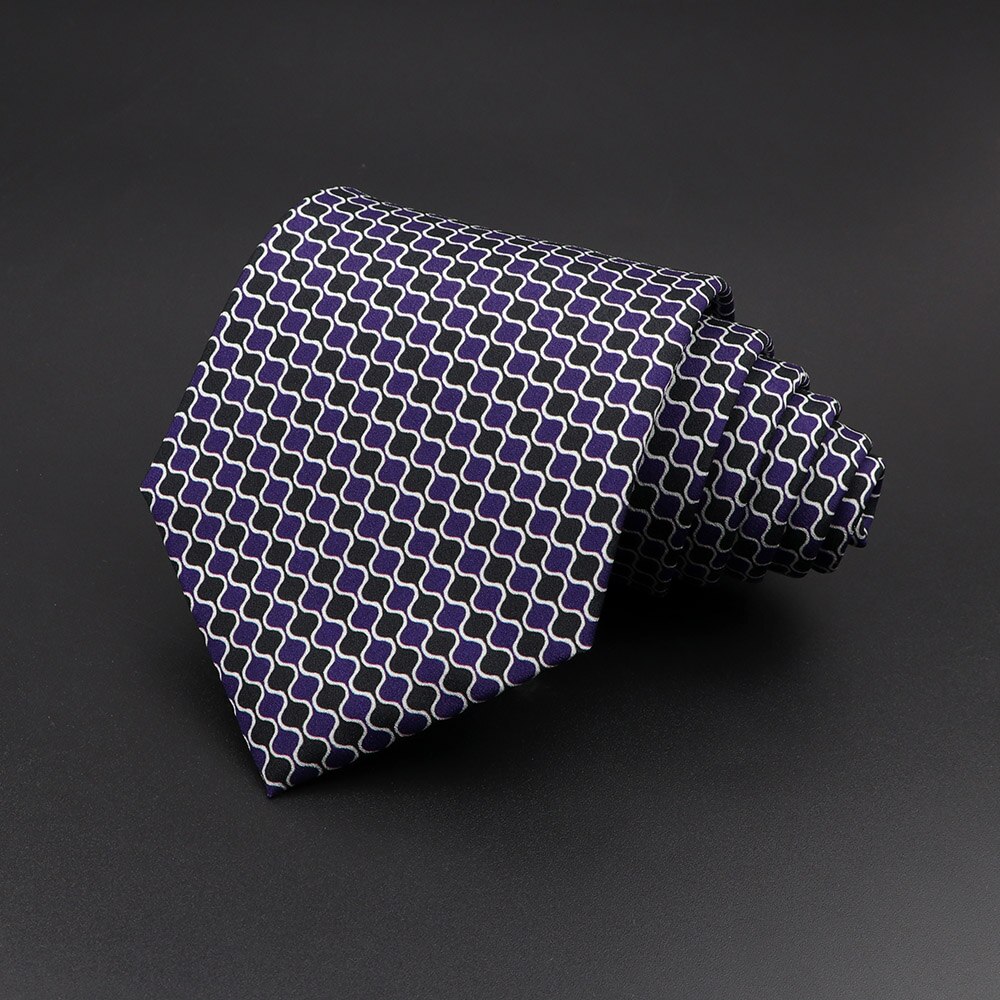 Mannen Mode 9 Cm Tie Paisley Bloemen Plaid Stripped Stropdassen Formele Zakelijke Banden Voor Wedding Party Pak Jurk Stropdas: 17