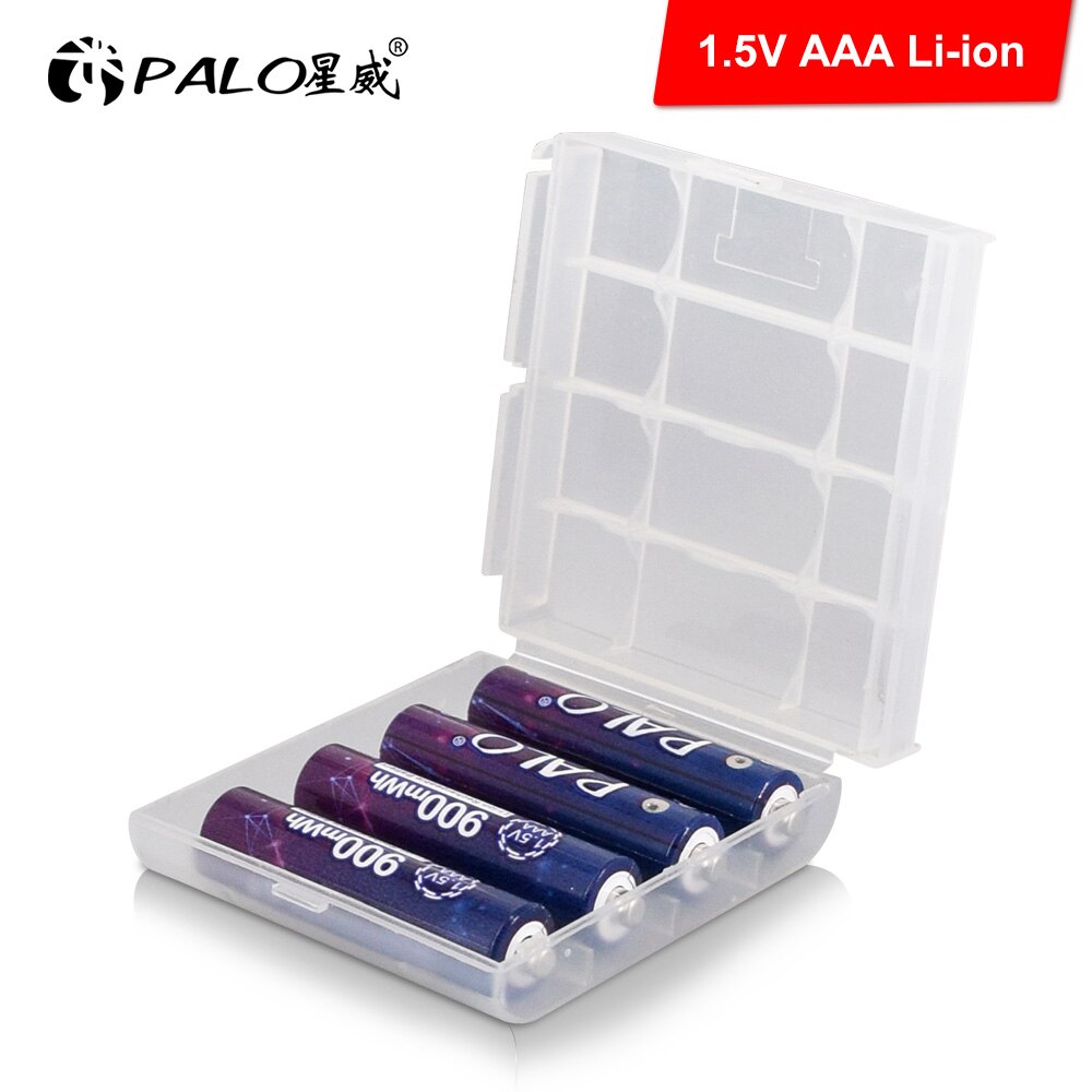 1.5V Li-Ion Aaa Oplaadbare Batterij 900mwh Aaa 3A Batterijen