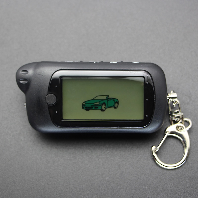 Z5 LCD Remote Controller Key Fob Chain For Tomahawk Z5 Z3 2-way car alarm system LCD remote Starter Tomahawk Z5