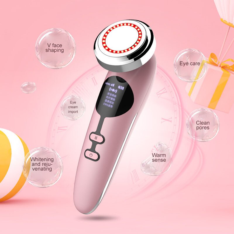 Multifunctionele Cosmetische Instrument Photorejuvenation Apparaat Gezicht Massager Inductieve Therapeutische Instrument Vibratie Massage
