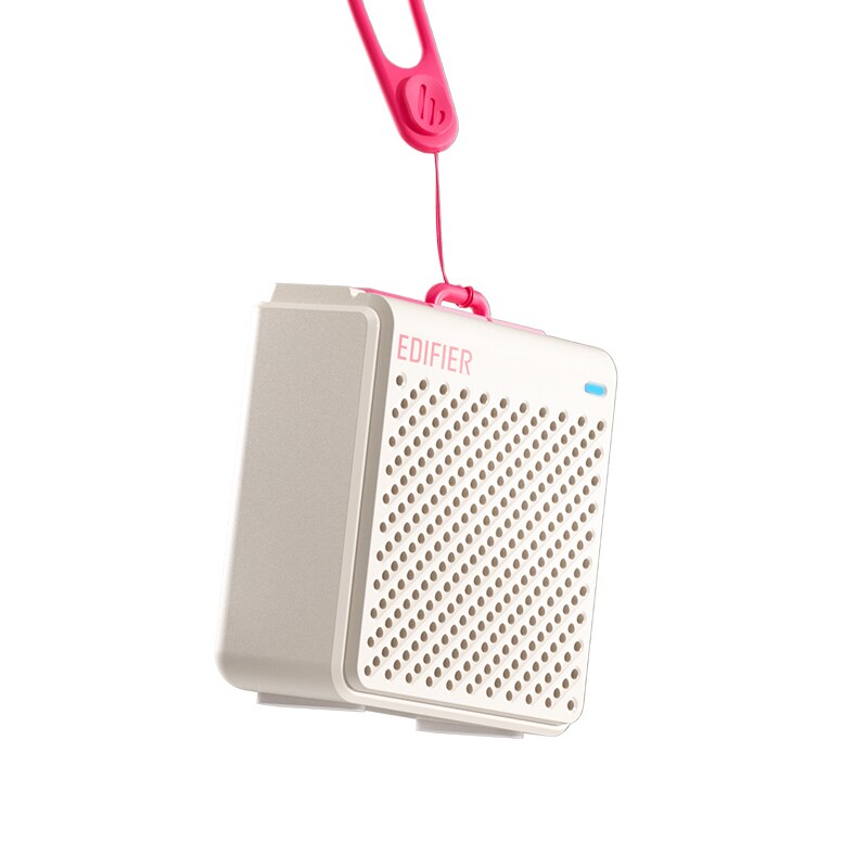 Edifier MP85 Draagbare Bluetooth-luidsprekers Camping Wandelluidspreker Draadloos Stereo 70g Lichtgewicht 8H Afspelen Waterdicht: WHITE