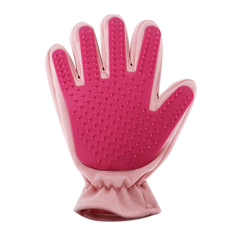 Chien Animal de compagnie toilettage gant Silicone chats brosse peigne desheding cheveux gants chiens bain nettoyage fournitures animaux peignes nettoyage pour animaux de compagnie: 02