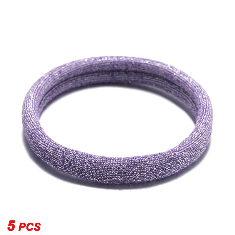 100 pcs/lot kids hair rope Hair Accessories Scrunchy Elastic Hair Bands Girls decorations Headbands Rubber Band: TSZ055-3