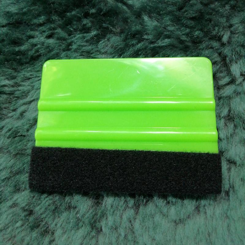 Film Squeegee Scraper Car Foil Tool Double-sided Scraping Vinyl Carbon Fiber Window Ice Remover Wash Car Scraper Wrap Square
